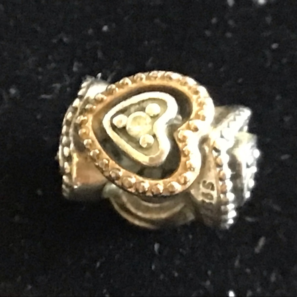 Pandora two tone charms